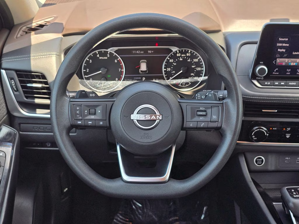 2023 Super Black Nissan Rogue S FWD SUV