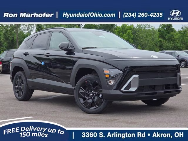 2026 Abyss Black Pearl Hyundai Kona SEL Sport AWD SUV