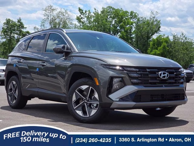 2026 Amazon Gray Hyundai Tucson Hybrid SEL AWD SUV