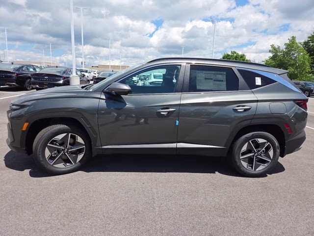 2026 Amazon Gray Hyundai Tucson Hybrid SEL AWD SUV