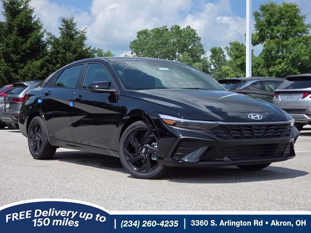 2026 Abyss Black Hyundai Elantra SEL Sport FWD Sedan