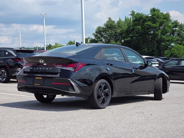 2026 Abyss Black Hyundai Elantra SEL Sport FWD Sedan