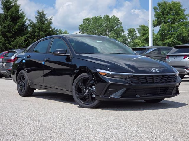 2026 Abyss Black Hyundai Elantra SEL Sport FWD Sedan