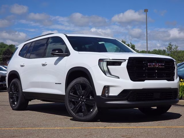 2026 Summit White GMC Acadia Elevation AWD SUV