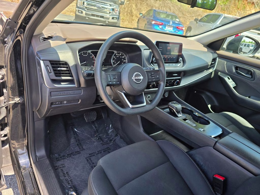 2023 Super Black Nissan Rogue S FWD SUV