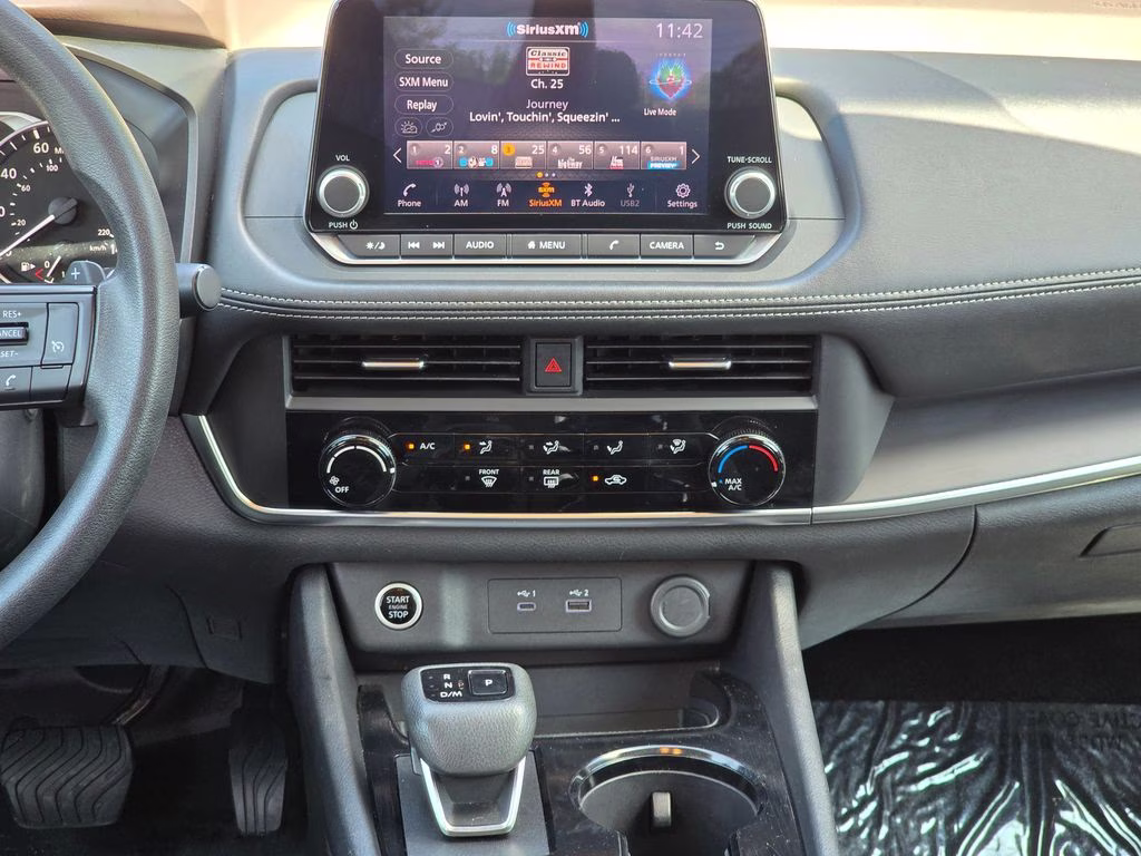 2023 Super Black Nissan Rogue S FWD SUV