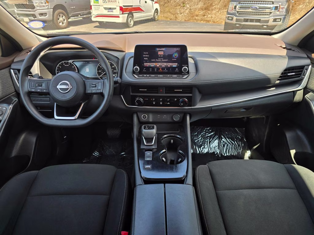2023 Super Black Nissan Rogue S FWD SUV