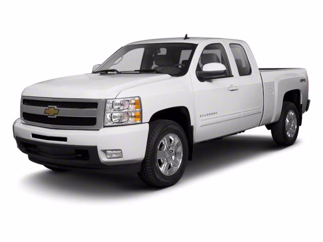 2013 Summit White Chevrolet Silverado 1500 LT 4X4 Truck