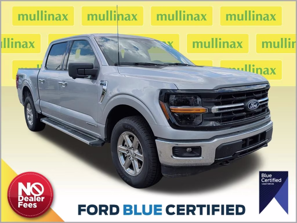 2024 Iconic Silver Metallic Ford F-150 XLT 4X4 Truck
