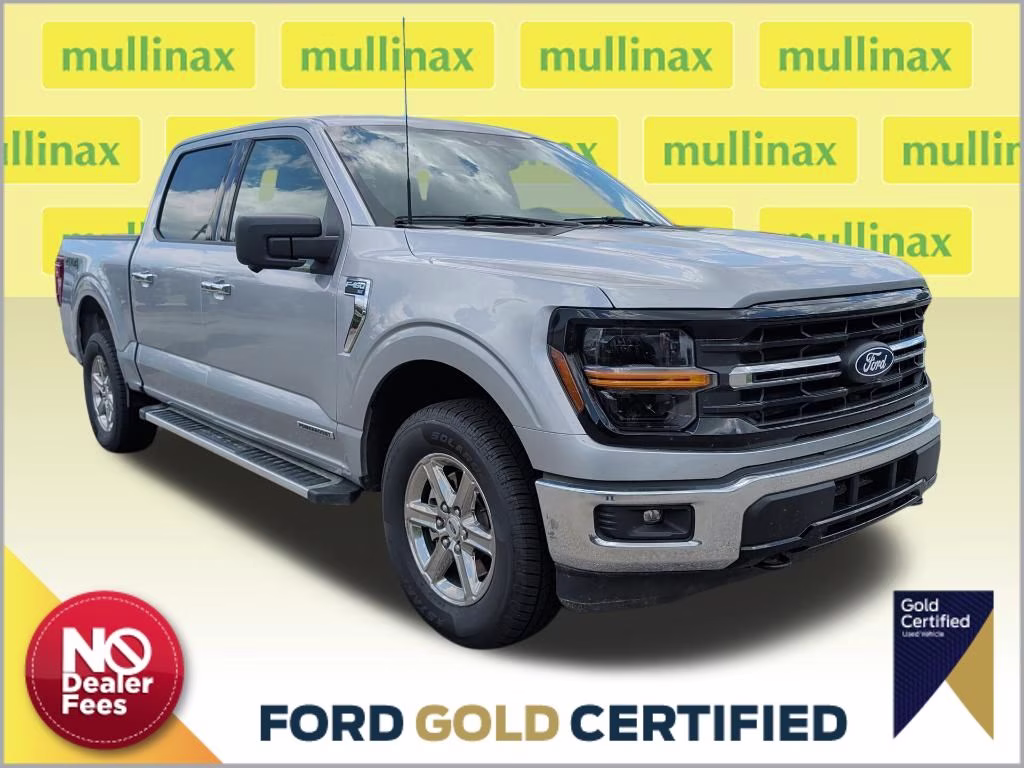 2024 Iconic Silver Metallic Ford F-150 XLT 4X4 Truck