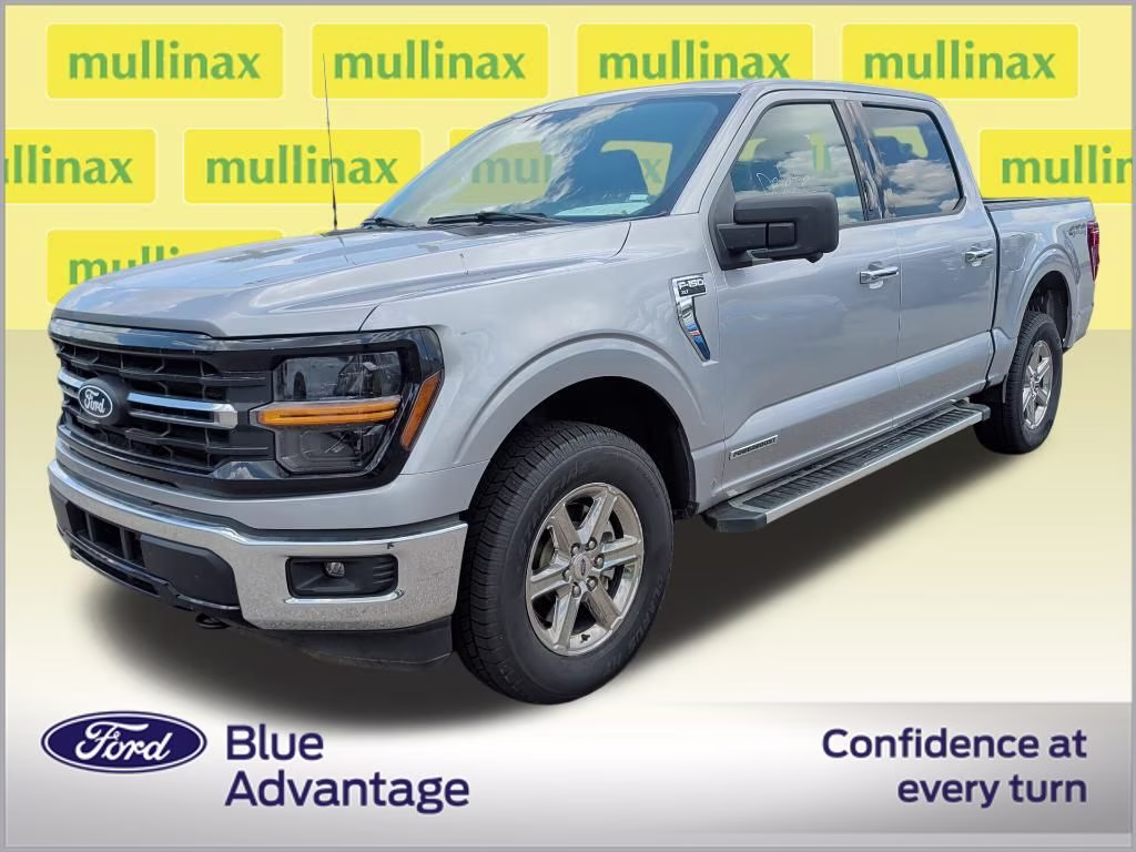 2024 Iconic Silver Metallic Ford F-150 XLT 4X4 Truck