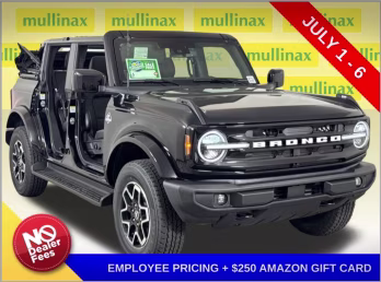 2026 Shadow Black Ford Bronco Outer Banks 4X4 SUV