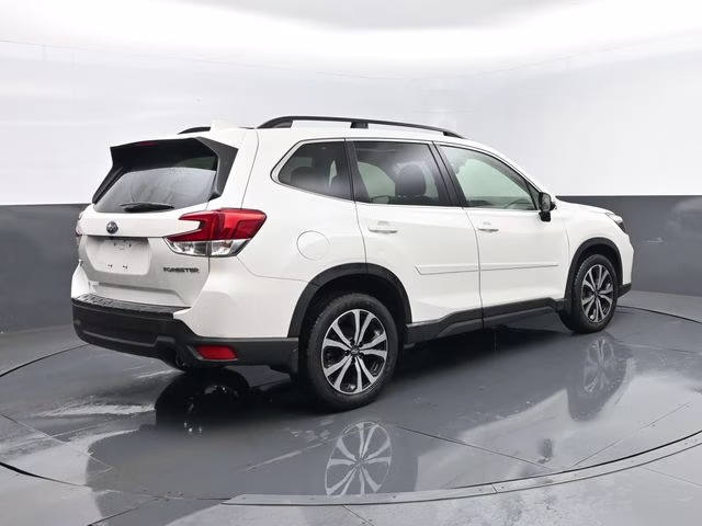 2019 Crystal White Pearl Subaru Forester Limited AWD SUV