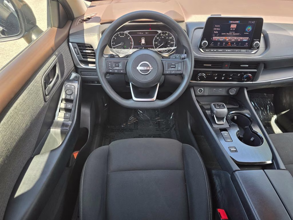 2023 Super Black Nissan Rogue S FWD SUV