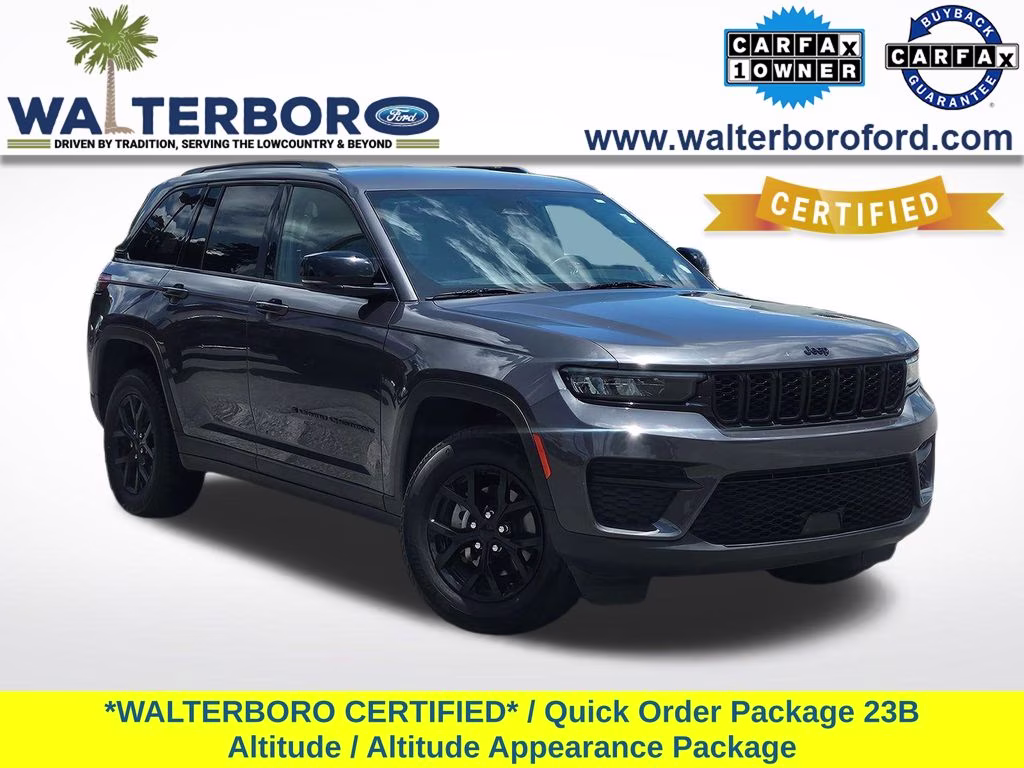 2024 Baltic Gray Metallic Clearcoat Jeep Grand Cherokee Altitude RWD SUV