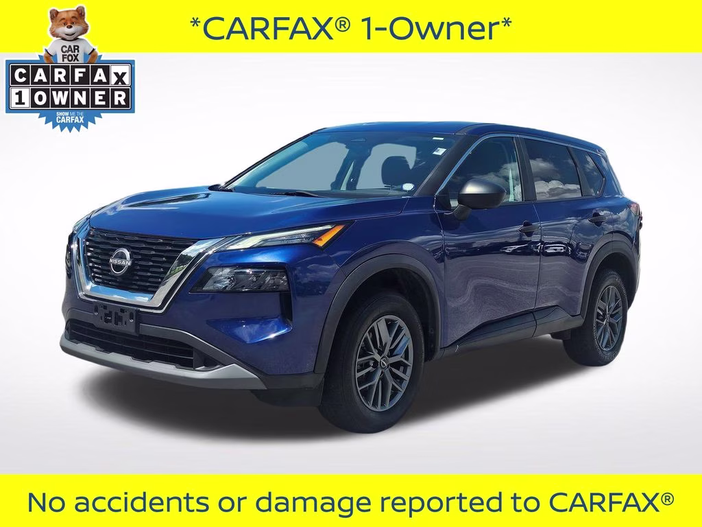2023 Caspian Blue Metallic Nissan Rogue S FWD SUV