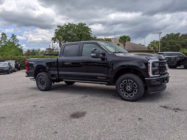 2026 Agate Black Metallic Ford Super Duty F-250 SRW Platinum 4X4 Truck