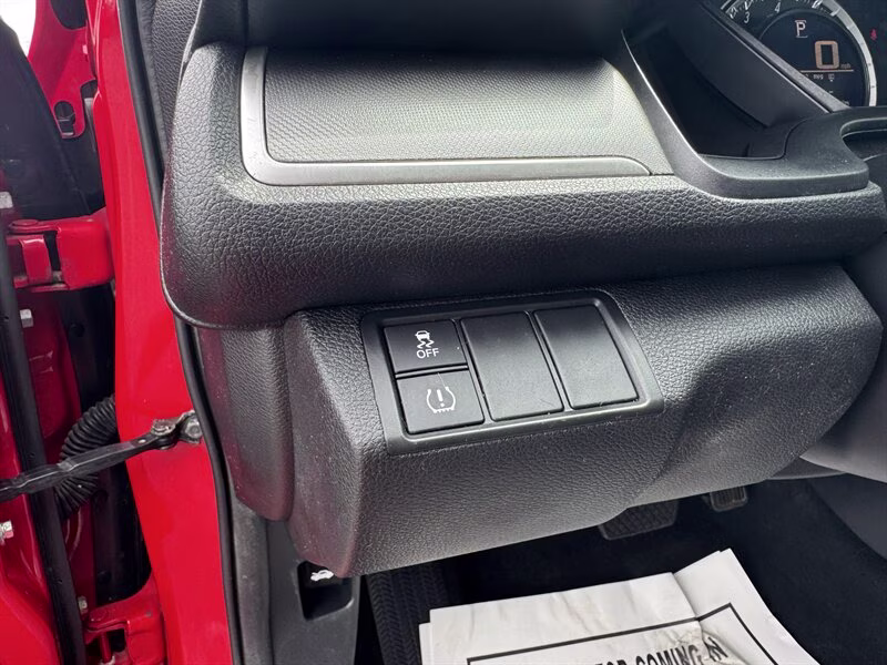 2018 Rallye Red Honda Civic LX FWD Sedan