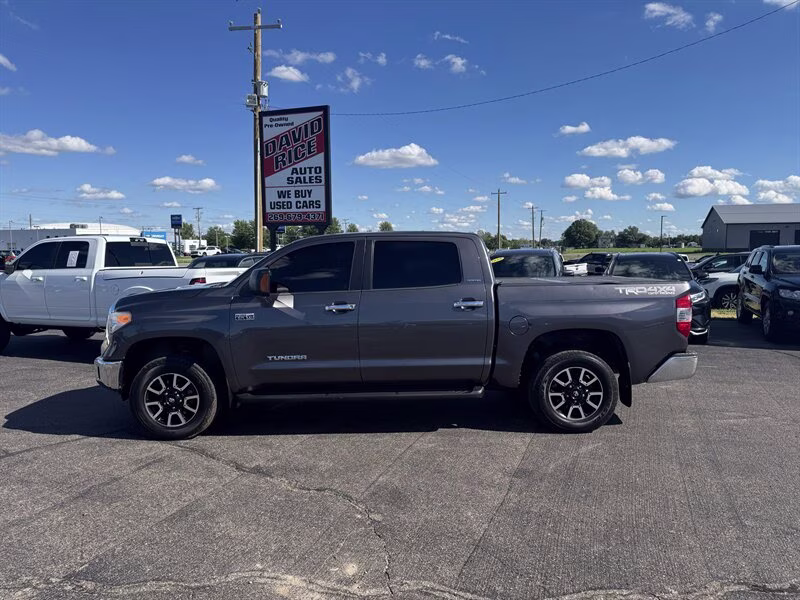2017 Magnetic Gray Metallic Toyota Tundra Limited 4X4 Truck