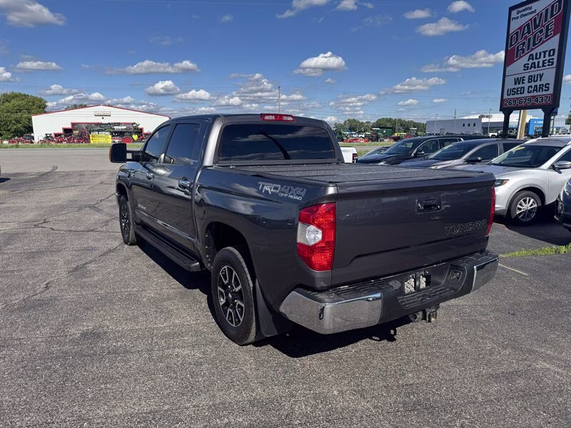 2017 Magnetic Gray Metallic Toyota Tundra Limited 4X4 Truck