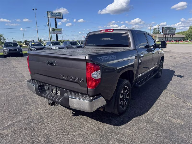 2017 Magnetic Gray Metallic Toyota Tundra Limited 4X4 Truck