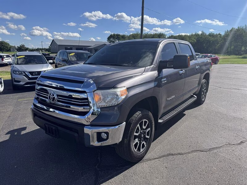 2017 Magnetic Gray Metallic Toyota Tundra Limited 4X4 Truck