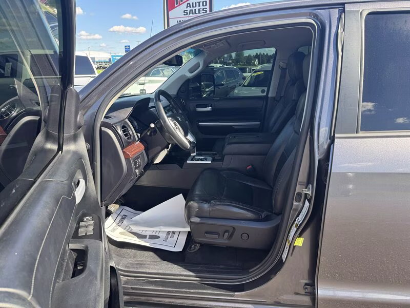 2017 Magnetic Gray Metallic Toyota Tundra Limited 4X4 Truck