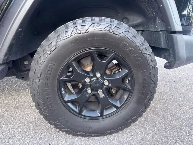 2020 Black Clearcoat Jeep Wrangler Unlimited Willys 4X4 Convertible