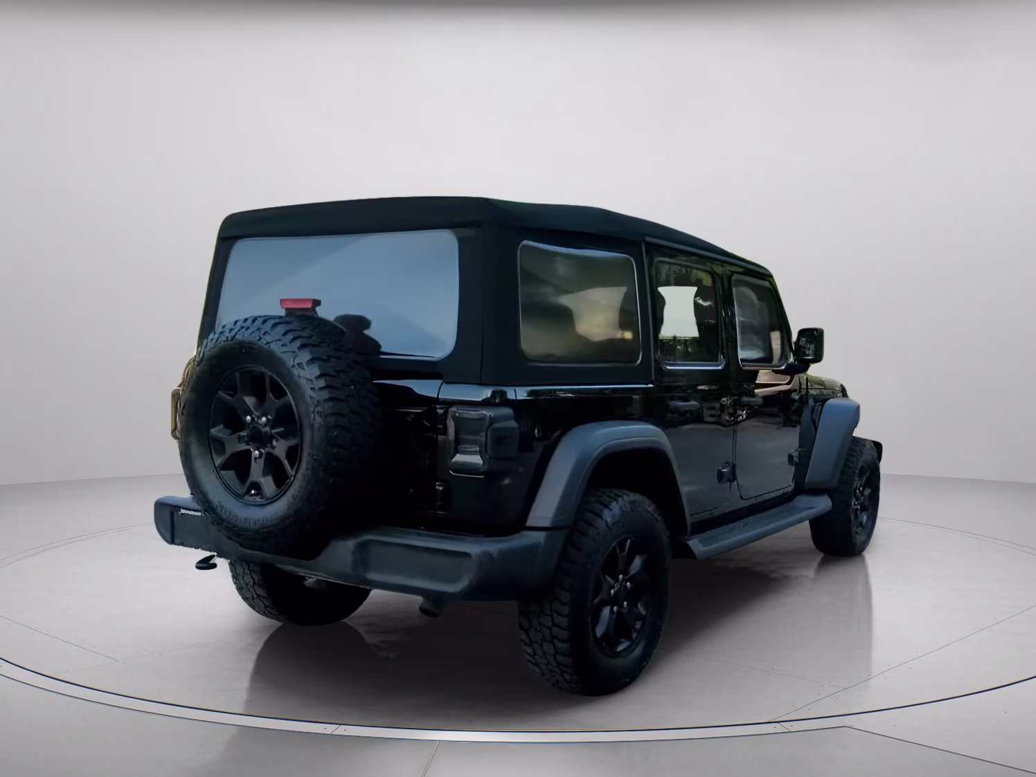 2020 Black Clearcoat Jeep Wrangler Unlimited Willys 4X4 Convertible