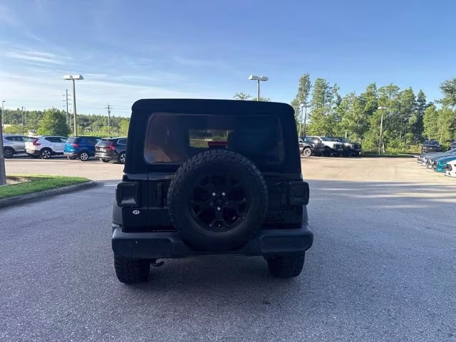 2020 Black Clearcoat Jeep Wrangler Unlimited Willys 4X4 Convertible