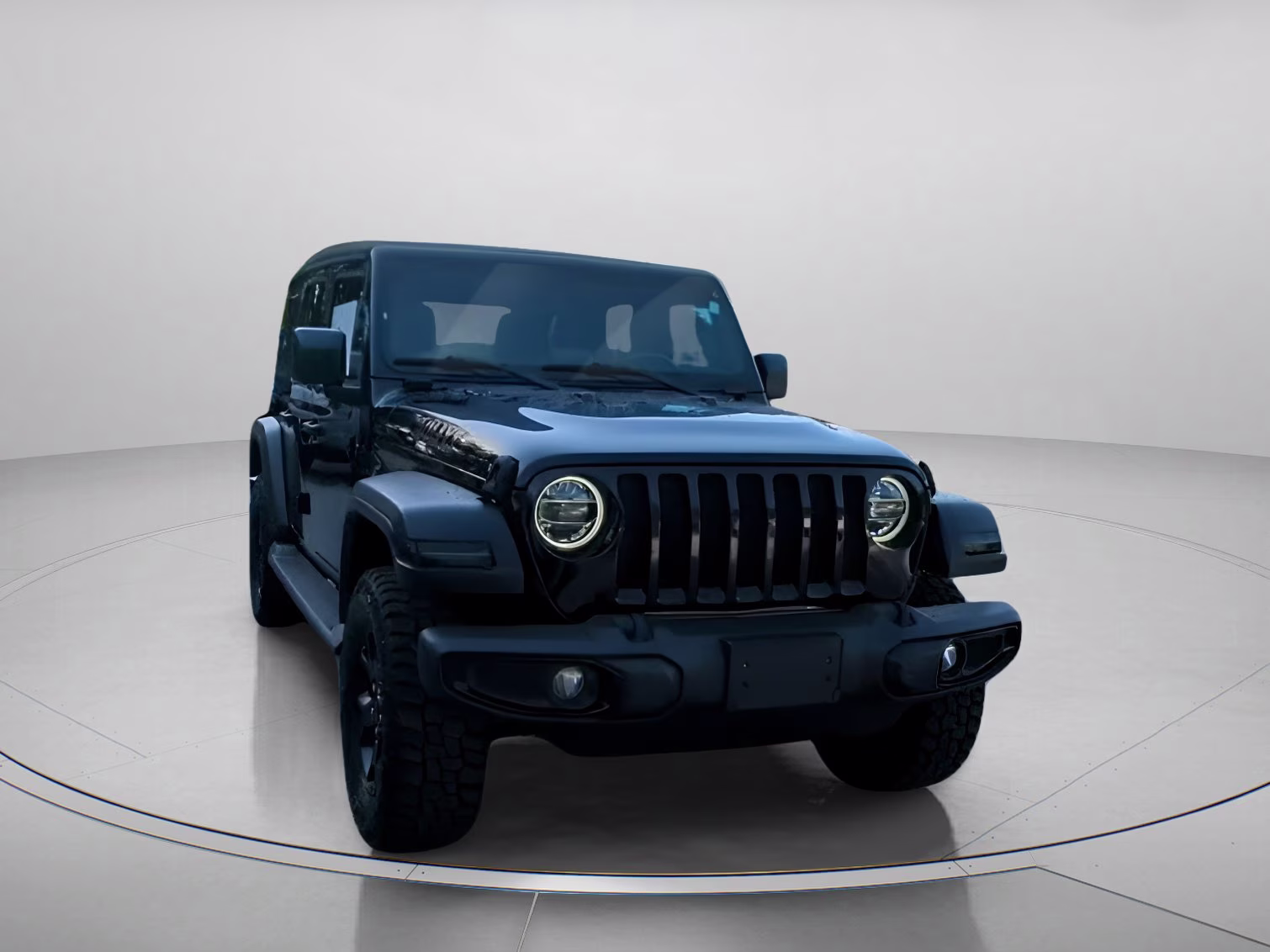 2020 Black Clearcoat Jeep Wrangler Unlimited Willys 4X4 Convertible