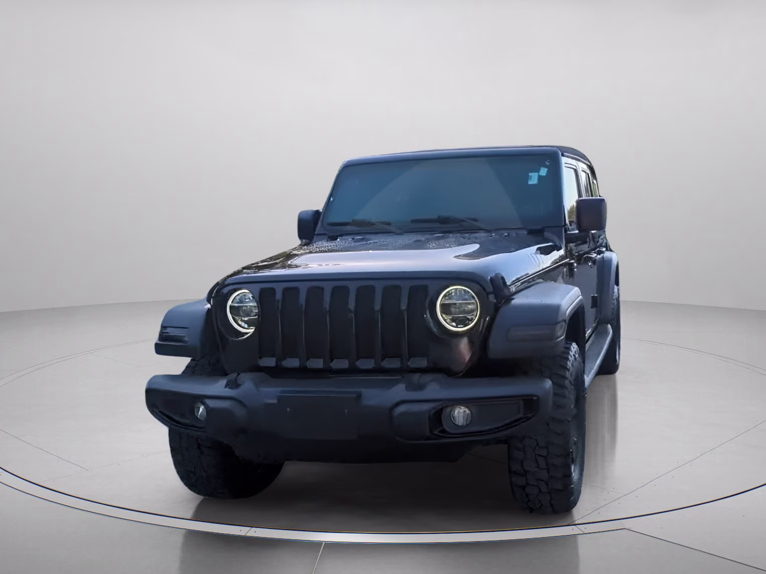 2020 Black Clearcoat Jeep Wrangler Unlimited Willys 4X4 Convertible