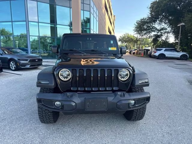 2020 Black Clearcoat Jeep Wrangler Unlimited Willys 4X4 Convertible