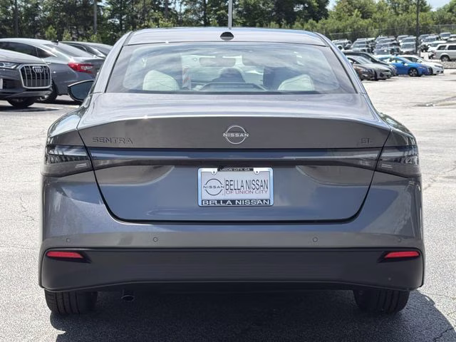 2026 Gun Metallic Nissan Sentra SL FWD Sedan