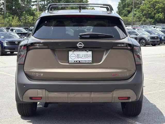 2026 Canyon Bronze Metallic Nissan Kicks SR AWD SUV