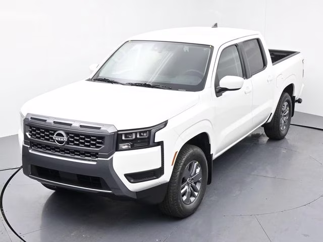 2026 Glacier White Nissan Frontier SV RWD Truck