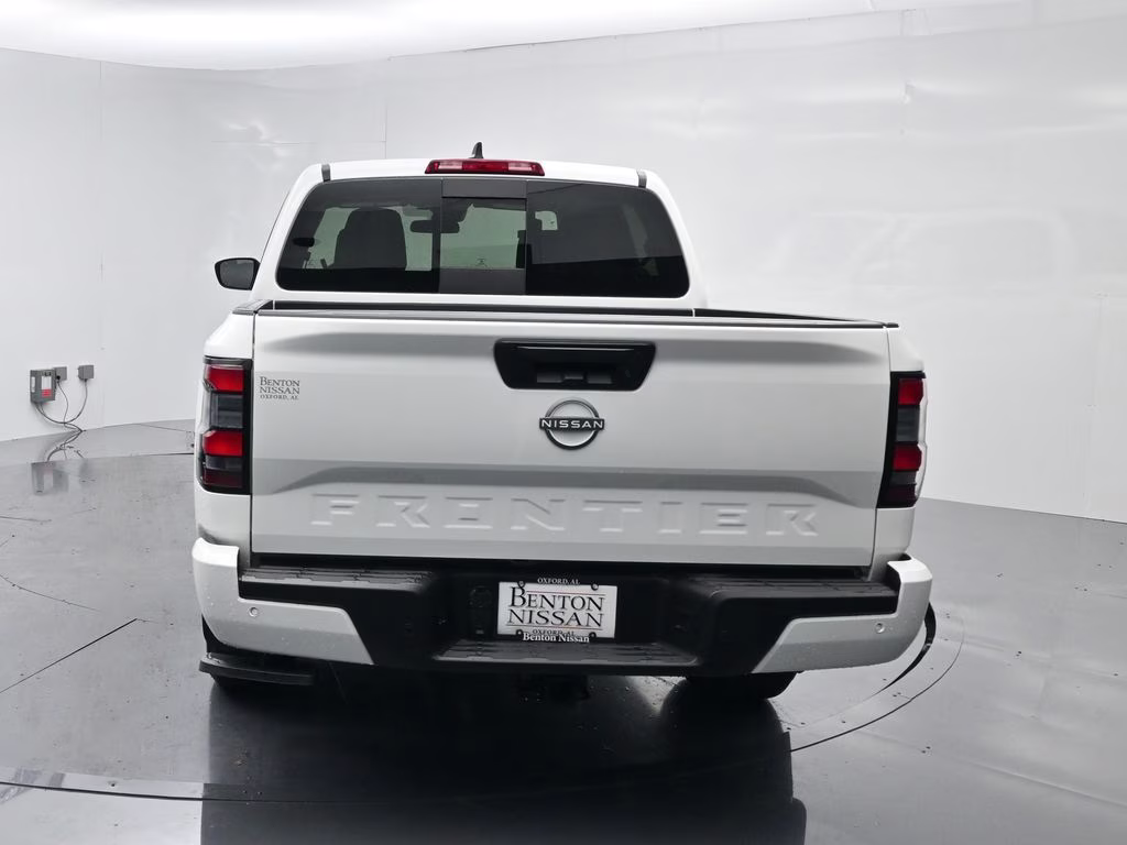 2026 Glacier White Nissan Frontier SV RWD Truck