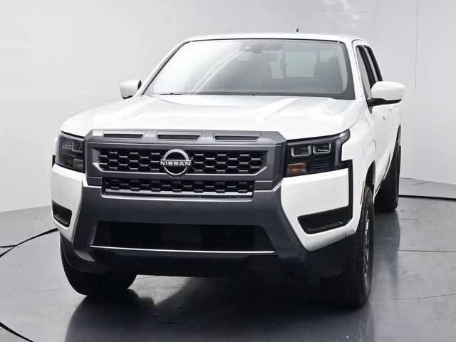 2026 Glacier White Nissan Frontier SV RWD Truck