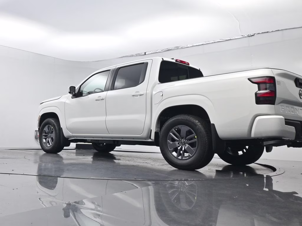 2026 Glacier White Nissan Frontier SV RWD Truck