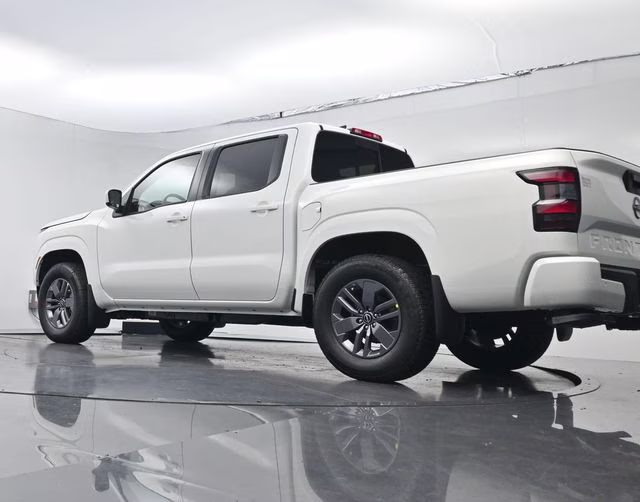 2026 Glacier White Nissan Frontier SV RWD Truck