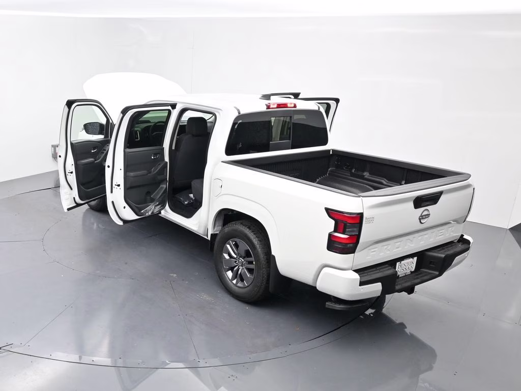2026 Glacier White Nissan Frontier SV RWD Truck