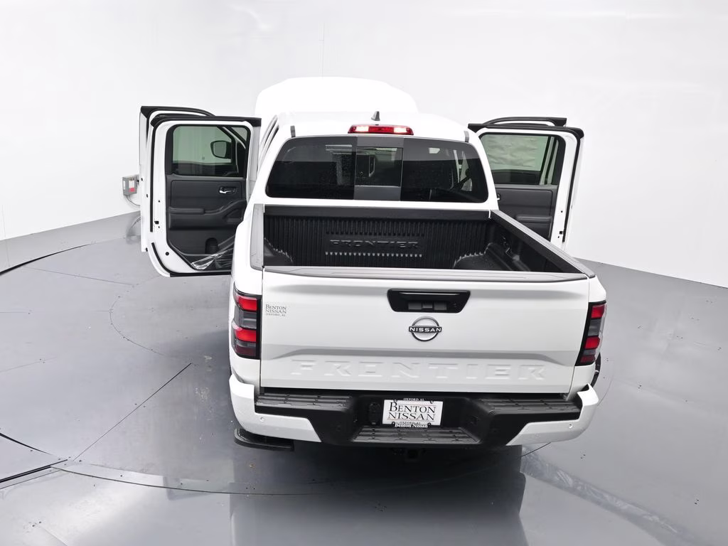 2026 Glacier White Nissan Frontier SV RWD Truck