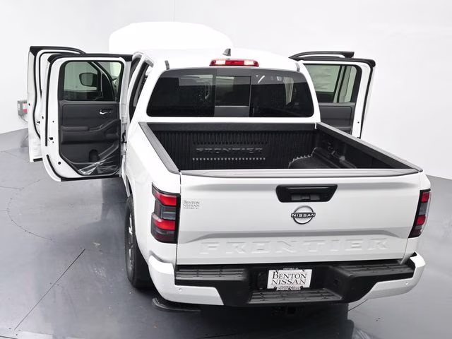 2026 Glacier White Nissan Frontier SV RWD Truck