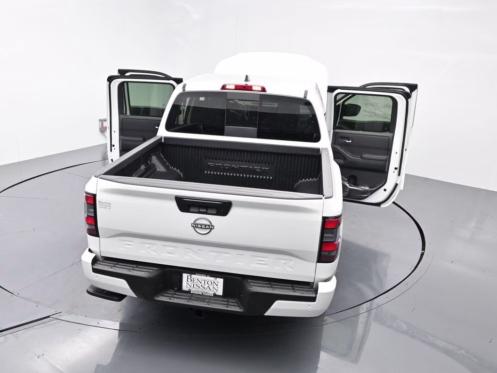 2026 Glacier White Nissan Frontier SV RWD Truck