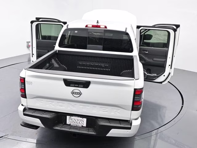 2026 Glacier White Nissan Frontier SV RWD Truck