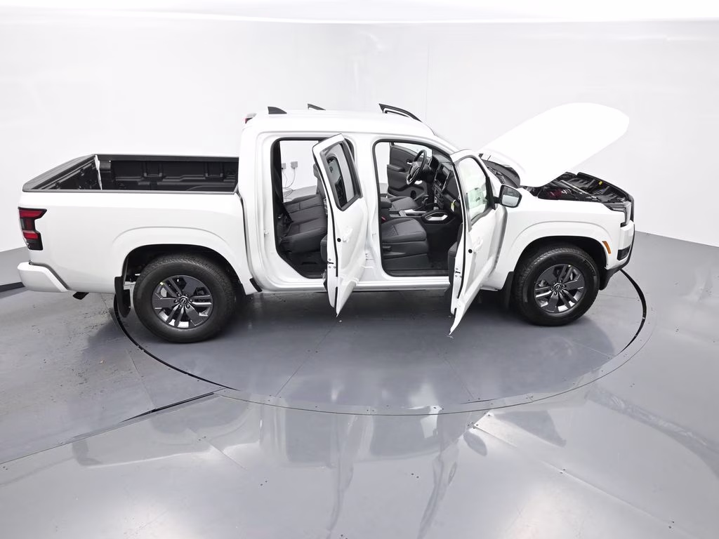 2026 Glacier White Nissan Frontier SV RWD Truck