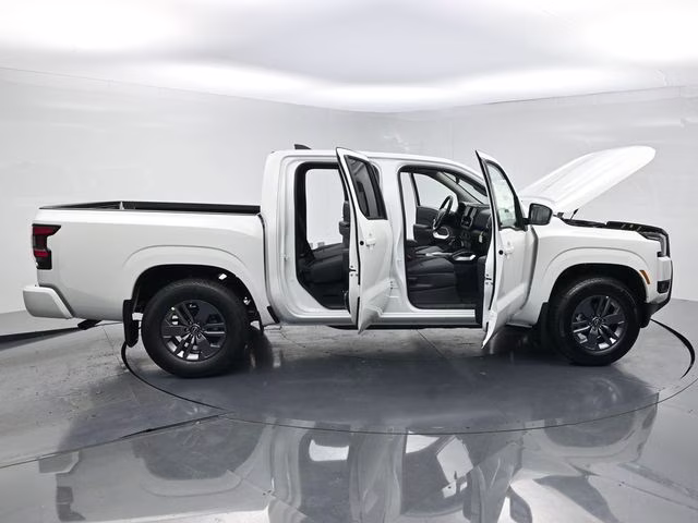 2026 Glacier White Nissan Frontier SV RWD Truck