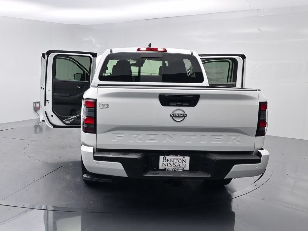 2026 Glacier White Nissan Frontier SV RWD Truck