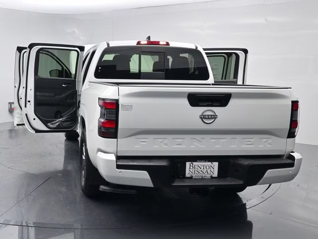 2026 Glacier White Nissan Frontier SV RWD Truck