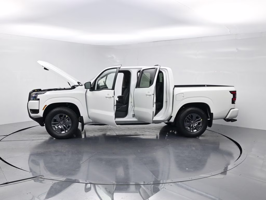 2026 Glacier White Nissan Frontier SV RWD Truck